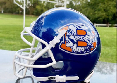 Boonsboro mini football helmet