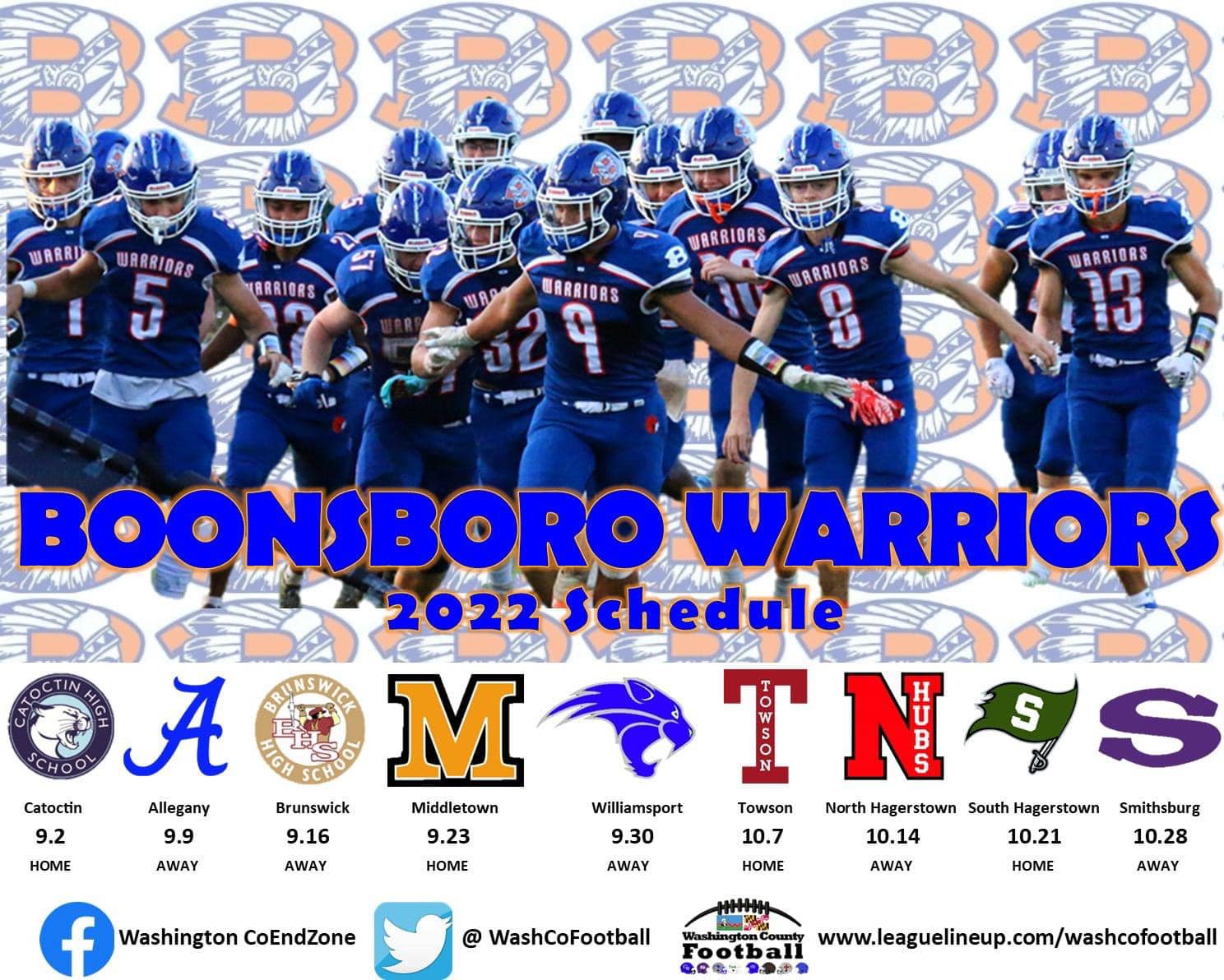 2022 varsity football schedule